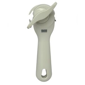 Kuhn Rikon Swiss Design White Auto Safety Manual Can Opener EUC